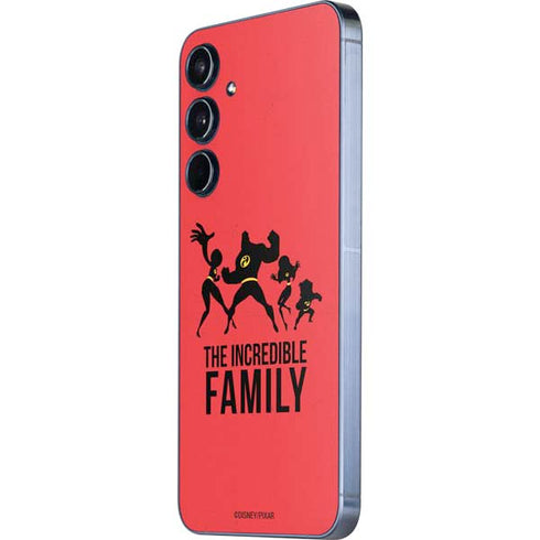 Disney The Incredibles Family Sillhouette Galaxy A35 5G Skin